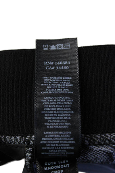 Koral Womens Elastic Waist Camouflage Print Athletic Leggings Gray Size M