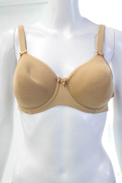 Prima Donna Womens Molded Soft Underwired Full Coverage Bra Beige Size 32C