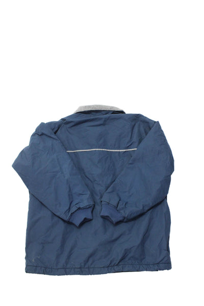 Patagonia Boys Zippered Collared Long Sleeve Basic Jacket Blue Size 12