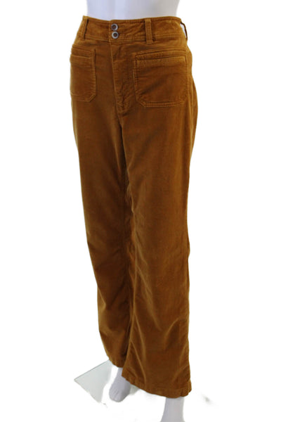 Pilcro and the Letterpress Anthropologie Womens Corduroy Pants Brown Size EUR 30