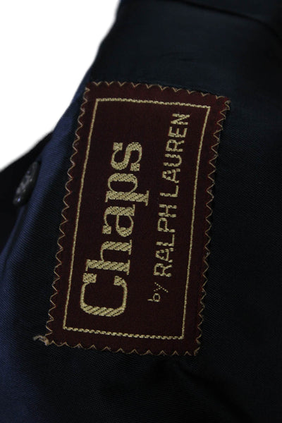Chaps By Ralph Lauren Men's Long Sleeves Two Button Basic Jacket Blue Size 42