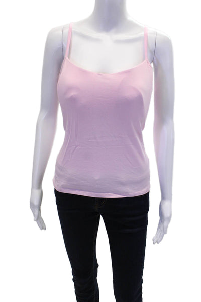 Panache Womens Cotton Built In Support Underwired Bra Vest Pink Size 36F