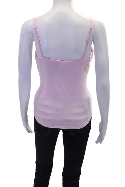 Panache Womens Cotton Built In Support Underwired Bra Vest Pink Size 36F