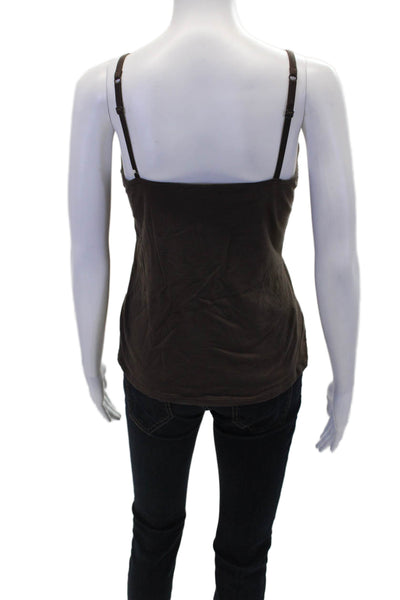 Panache Womens Cotton Built In Support Underwired Bra Vest Pink Size 38F