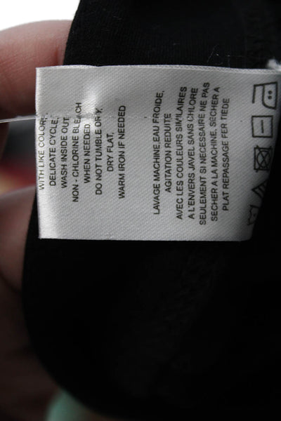 Generra Womens Zip Up High Rise Slim Leg Casual Pants Black Cotton Size 6