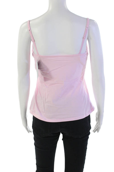 Panache Womens Cotton Underwired Built In Support Bra Vest Pink Size 36E