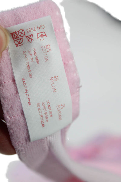 Panache Womens Cotton Underwired Built In Support Bra Vest Pink Size 36E
