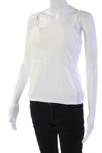 Panache Womens Cotton Underwired Built In Support Bra Vest White Size 38B