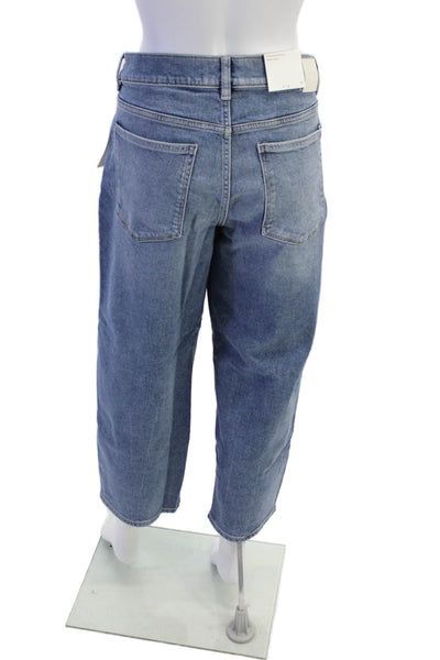 DL1961 Womens Patti Straight Maternity Ankle Jeans - Reef Size 30