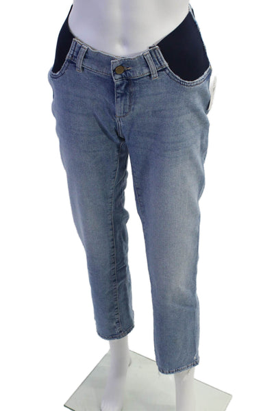 DL1961 Womens Patti Straight Maternity Ankle Jeans - Reef Size 27