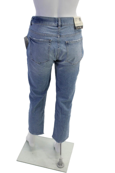 DL1961 Womens Patti Straight Maternity Ankle Jeans - Reef Size 27