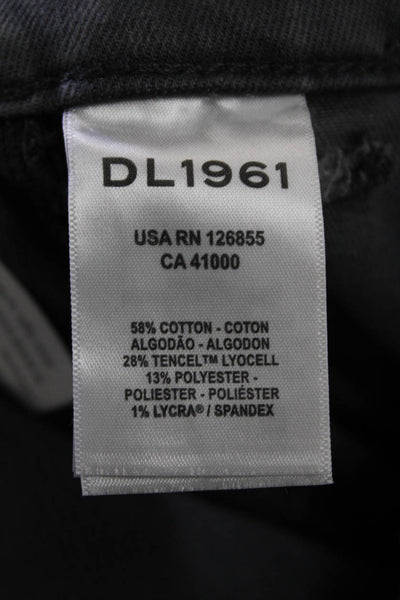 DL1961 Womens Emma Skinny Maternity Instasculpt Jeans - Overcast Size 29