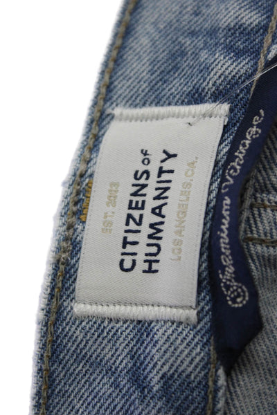 Citizens of Humanity Womens Neve Low Slung Relaxed Jeans - Pagoda Sz 27