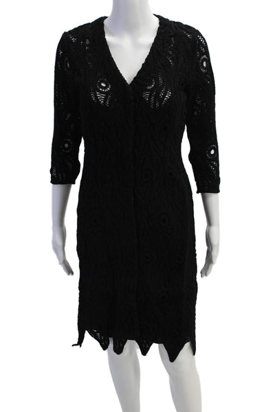 Chloe Kristyn Womens Kori Dress - Black Size XXS