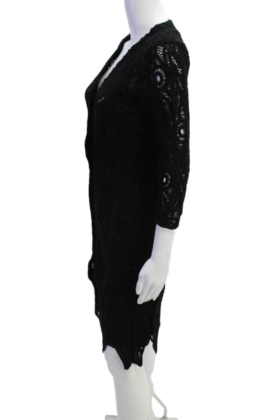 Chloe Kristyn Womens Kori Dress - Black Size XXS