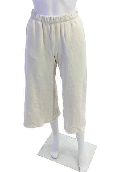 SPRWMN Womens Culotte Sweats - Vintage White Size XS