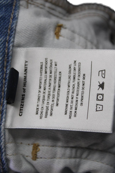 Citizens of Humanity Womens Neve Low Slung Relaxed Jeans - Pagoda Size 25
