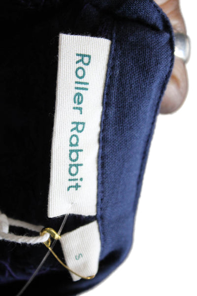 Roller Rabbit Womens Lucknow Serafina Tunic - Navy Size S