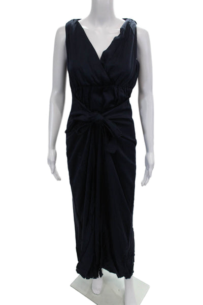 DIARRABLU Womens Lyla Dress - Solid Navy Size S