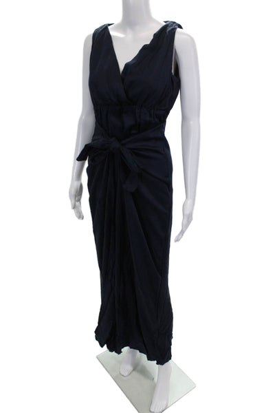 DIARRABLU Womens Lyla Dress - Solid Navy Size S