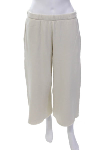 SPRWMN Womens Culotte Sweats - Vintage White Size M