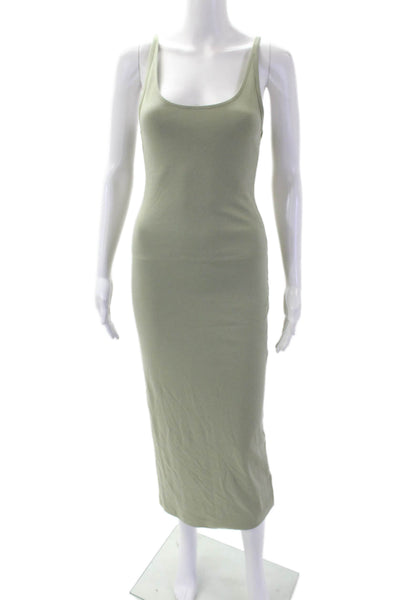 J Crew Womens Sleeveless Maxi Dress Light Sage Green Size Extra Small