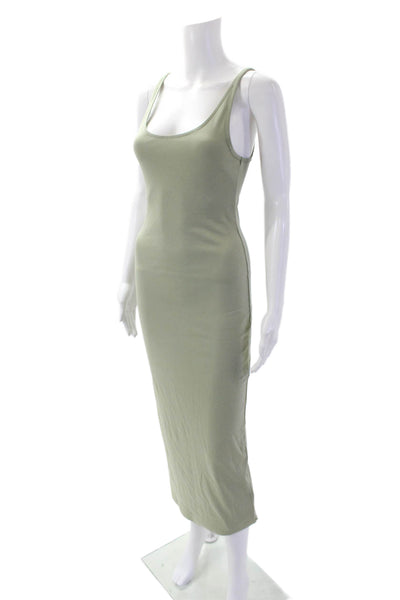 J Crew Womens Sleeveless Maxi Dress Light Sage Green Size Extra Small