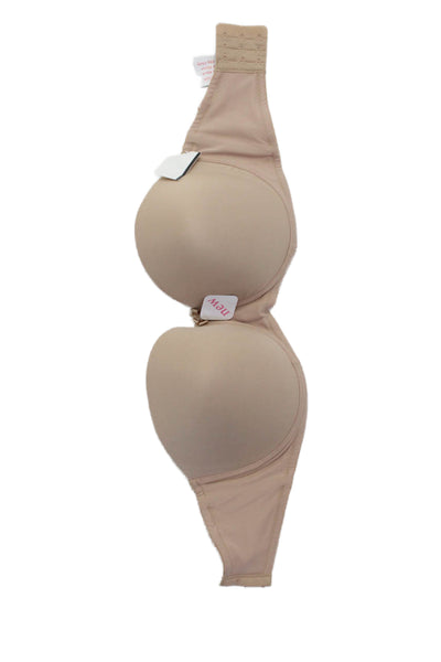 Panache Womens Strapless Bra And Basic Underwire Bra Set Beige Size 34G