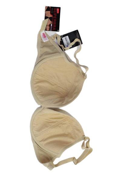 Panache Womens Strapless Bra And Basic Underwire Bra Set Beige Size 34G
