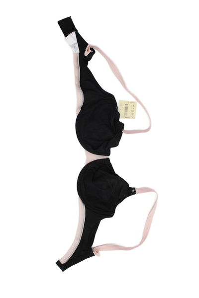 Fayreform Womens Sheer Cup Bra & Contrast Trim Underwire Bra Set Beige Size 40C