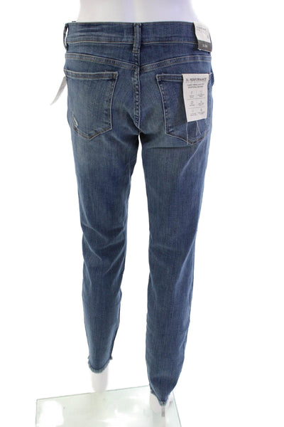 DL1961 Womens Emma Power Legging Skinny Maternity Jeans - Strobe Size 28