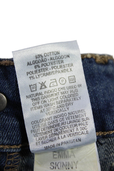 DL1961 Womens Emma Power Legging Skinny Maternity Jeans - Strobe Size 28