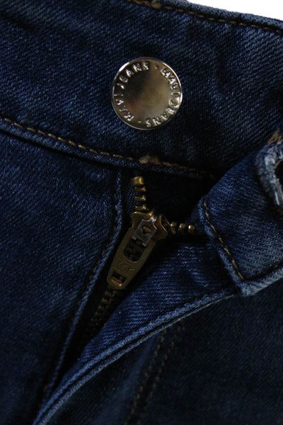 Mavi Women's High Rise Medium Wash Five Pocket Flare Leg Denim Pants Size 27