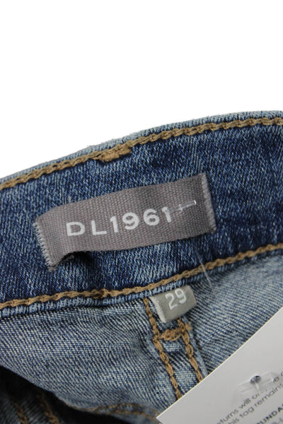 DL1961 Womens Emma Power Legging Skinny Maternity Jeans - Strobe Size 29