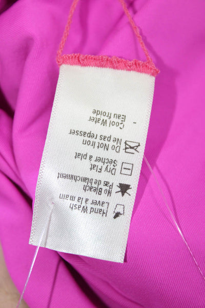 LSPACE Womens Sandy Bikini Bottoms - Bright Fuchsia Size XL