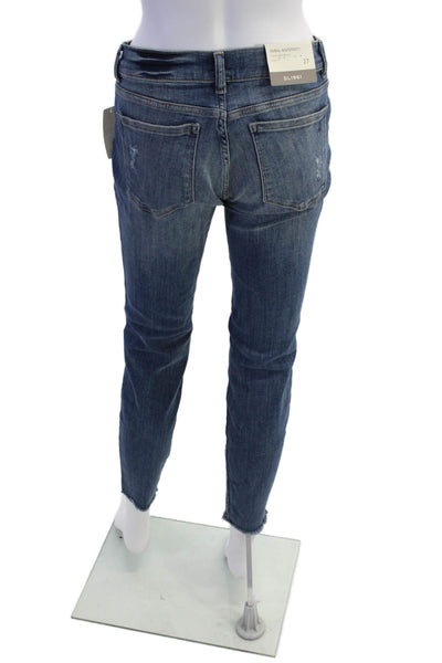 DL1961 Womens Emma Power Legging Skinny Maternity Jeans - Strobe Size 27