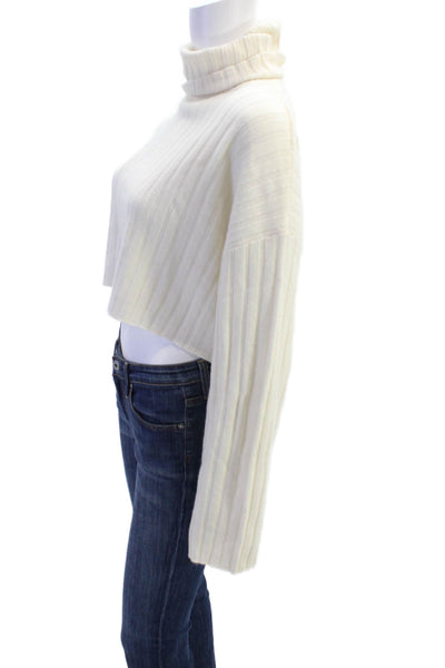 Sablyn Womens Uma Cashmere Sweater - Gardenia Size M
