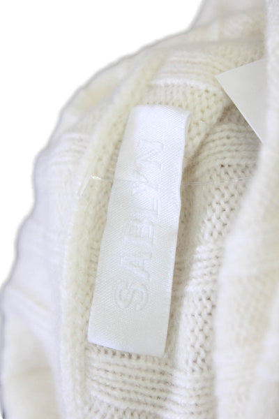 Sablyn Womens Uma Cashmere Sweater - Gardenia Size M