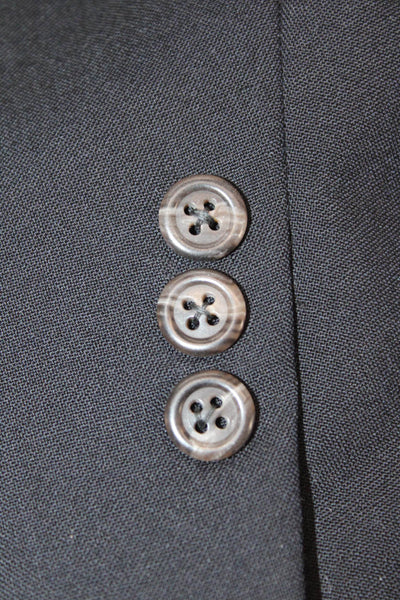 Brooks Brothers Men's Long Sleeves Lined Two Button Basic Jacket Black Size 40