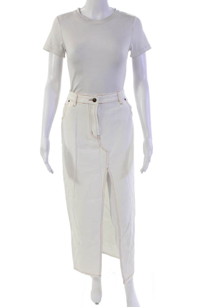 Lioness Womens Barbie Split Midi Skirt - Porcelain Size M
