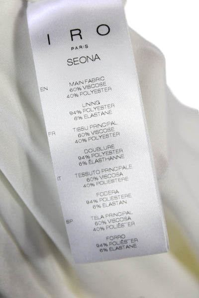 IRO Womens Seona Dress - Off White Size 44