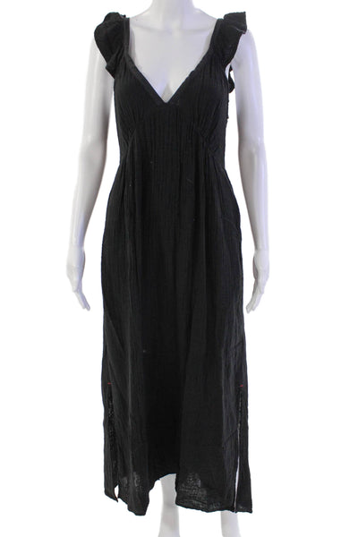 XIRENA Womens Leyla Dress - Black Size L