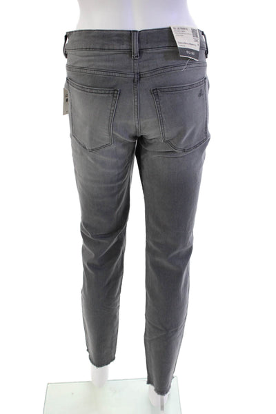 DL1961 Womens Emma Skinny Maternity Instasculpt Jeans - Overcast Size 28