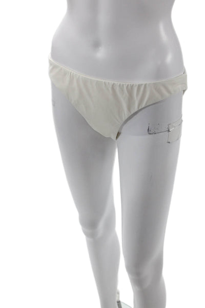 Eberjey Womens So Solid Annia Bottoms - Ecru Size L