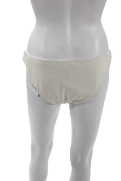 Eberjey Womens So Solid Annia Bottoms - Ecru Size L