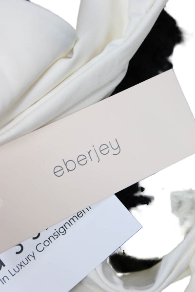 Eberjey Womens So Solid Annia Bottoms - Ecru Size L