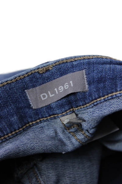 DL1961 Womens Emma Power Legging Skinny Maternity Jeans - Strobe Size 30