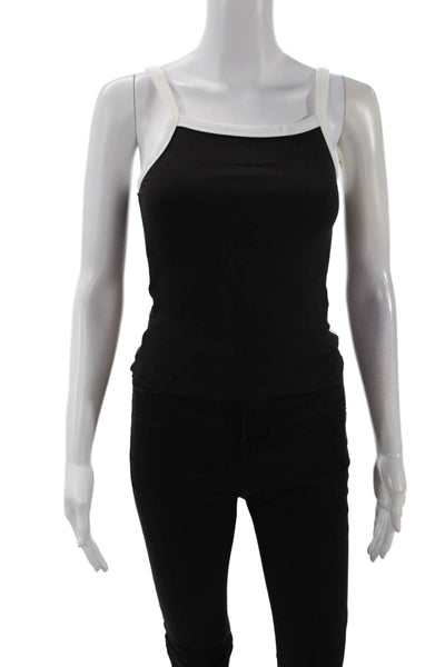 Rolla's Womens Naomi Tank Top - Black/Vintage White Size XS