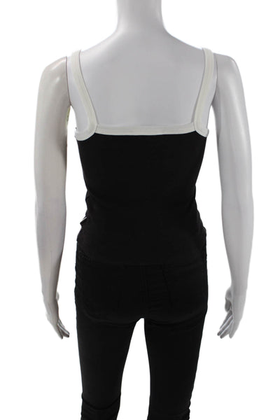 Rolla's Womens Naomi Tank Top - Black/Vintage White Size XS