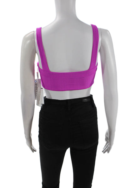 LSPACE Womens Lee Lee Bikini Top - Bright Fuchsia Size XS